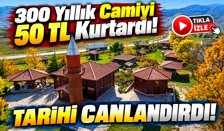 Odun Diye Fırıncıya Satılmıştı! Samsun'daki 300 Yıllık Caminin Kaderi Değişti