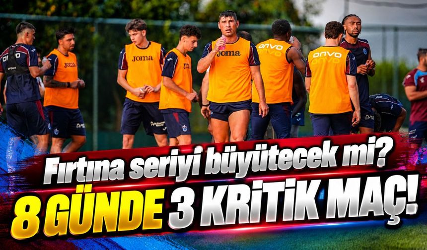 Thomas Reis'in Trabzonspor'u Durdurulamıyor! Milli Ara Öncesi Yeni Hedef Belli Oldu