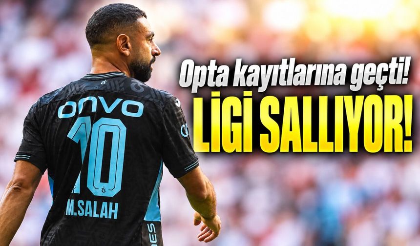 Mohamed Salah Trabzonspor'da Rekor Kırdı! 7 Maçta Ortaya Çıkan İnanılmaz İstatistik