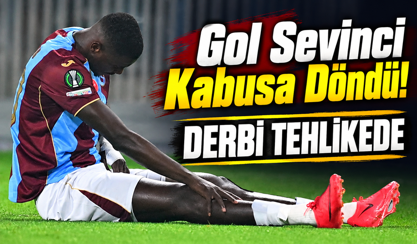 Trabzonspor'da Büyük Talihsizlik! Paul Onuachu Gol Attı, Sakatlandı