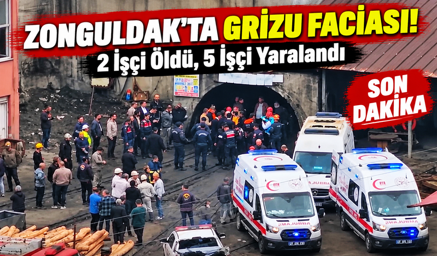 Zonguldak'ta Grizu Patlaması! Maden Ocağından Acı Haber