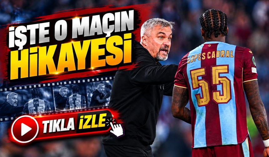 Trabzonspor'un Maç Hikayesinde Thomas Reis'in O Sözleri Gündem Oldu!