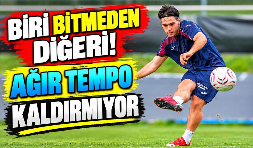 Trabzonspor'da Sakatlık Kabusu Bitmiyor: İki Yıldızdan Birden Kötü Haber Geldi!