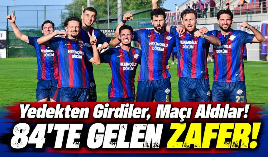 1461 Trabzon FK'da Olcay Şahan Farkı! Oyuna Aldığı İki Futbolcu Galibiyeti Getirdi