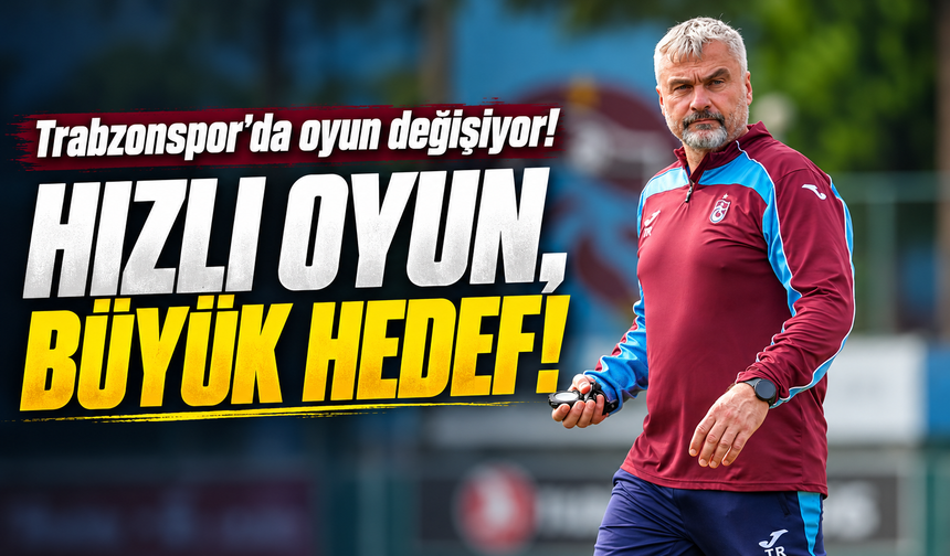 Thomas Reis Trabzonspor'u Değiştiriyor! Avrupa'da İlk Büyük Sınav