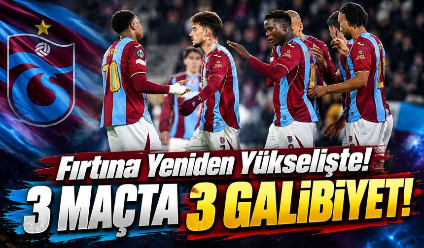 Trabzonspor Thomas Reis ile Kendini Buldu! Galatasaray, Samsunspor ve KuPS Sonrası Dikkat Çeken Tablo!