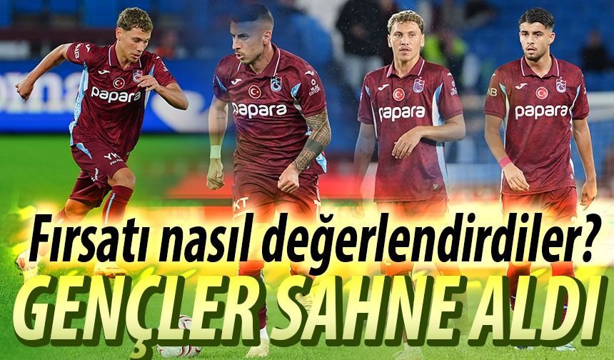 Trabzonspor’da 13 milli yoktu, U19 oyuncuları fırsatı değerlendirdi