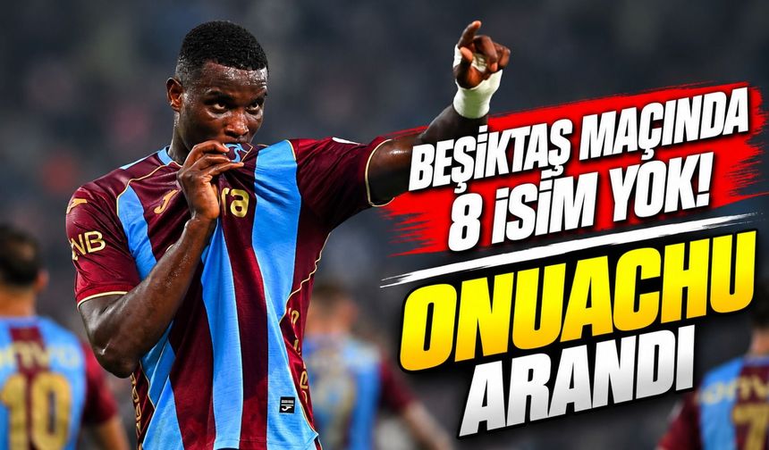Trabzonspor Beşiktaş Karşısına 8 Eksikle Çıktı: Thomas Reis'in Eli Zayıfladı!