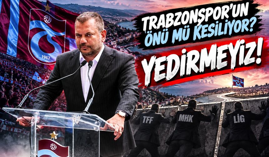 Trabzonspor'da TFF'ye Yönelik Sorular Artıyor! Ertuğrul Doğan'ın Dosyasında Yeni Hamle