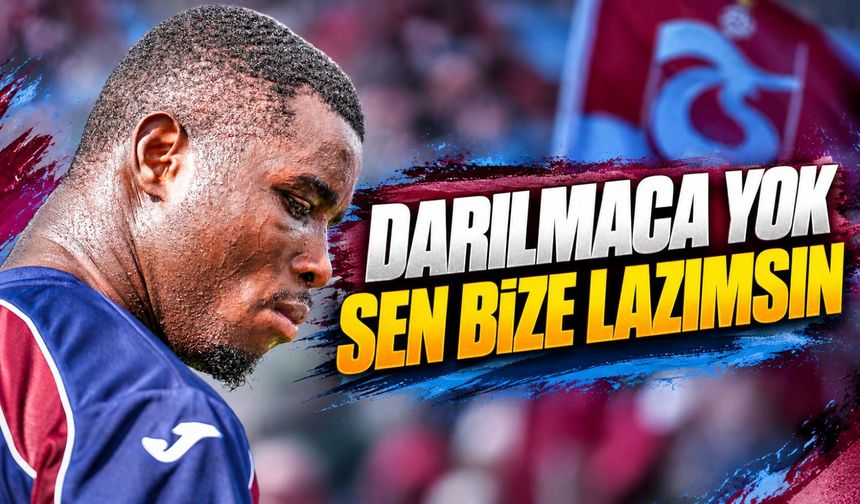 Trabzonspor'un Gol Kralı Onuachu'ya Ne Oldu? Gaziantep FK Maçı Öncesi Gözler O Tarihte