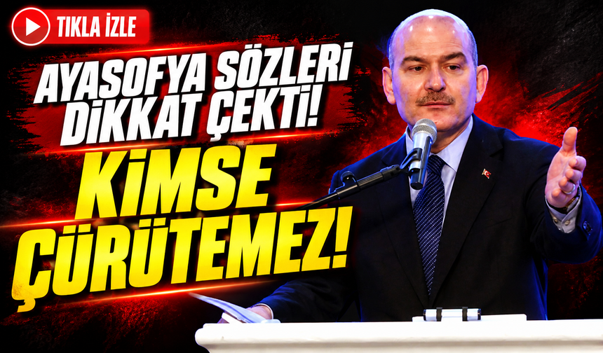 Süleyman Soylu'dan Batı'ya Sert Sözler: Fransa Üzerinden Dikkat Çeken Mesaj!