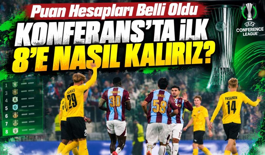Trabzonspor'da Avrupa Hesapları Değişti! İlk 24 Yetmiyor, Hedef Çok Daha Büyük
