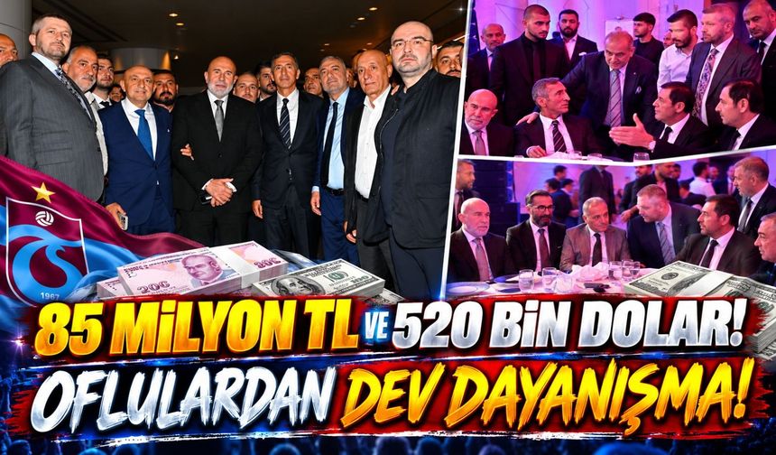 İstanbul'da Oflulardan Büyük Dayanışma! Bağış Rakamları Dikkat Çekti