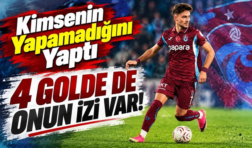 Trabzonspor'un Arnavut Yıldızı Rize'de Tarih Yazdı! Ernest Muçi'den Asist Hat-Trick'i