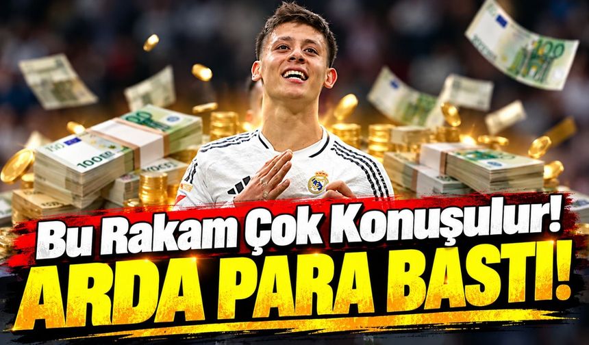 Real Madrid'in Yıldızı Arda Güler'e Reklam Piyangosu: Rakam Şaşırttı!