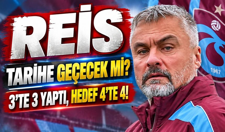 Thomas Reis Trabzonspor'da Tarihe Geçmek İstiyor: Beşiktaş Maçında Büyük Hedef!
