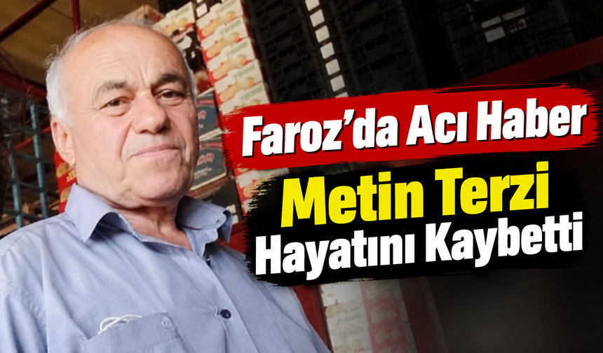 Trabzon Hal Esnafından Metin Terzi Evinde Ölü Bulundu