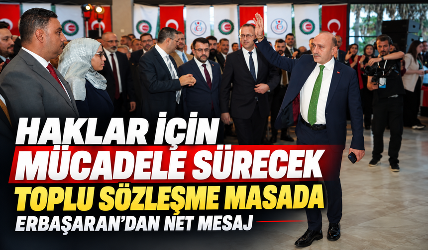 Öz Sağlık-İş’ten Toplu Sözleşme Mesajı: Mücadele Sürecek