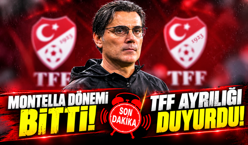 A Milli Takım'da Montella Dönemi Sona Erdi! TFF Kritik Toplantının Kararlarını Açıkladı