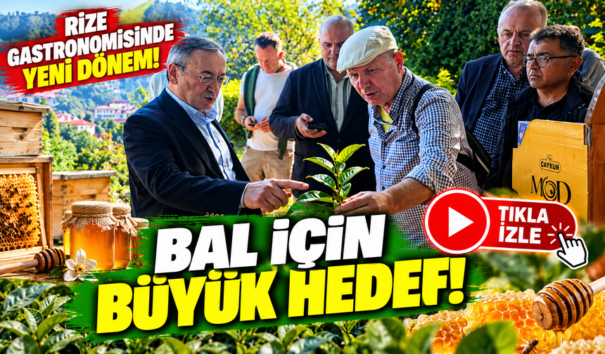 Rize Gastronomisinde Yeni Dönem! Bal, Mandalina ve Çaykopit