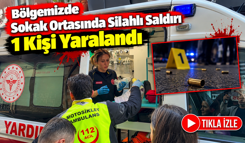Samsun’da Sokak Ortasında Silahlı Saldırı: 1 Kişi Yaralandı
