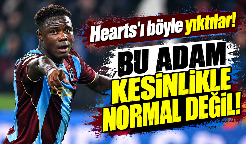 Trabzonspor'da Franculino Dju'dan Bir Şov Daha! Salah ile Yaptıkları Maça Damga Vurdu