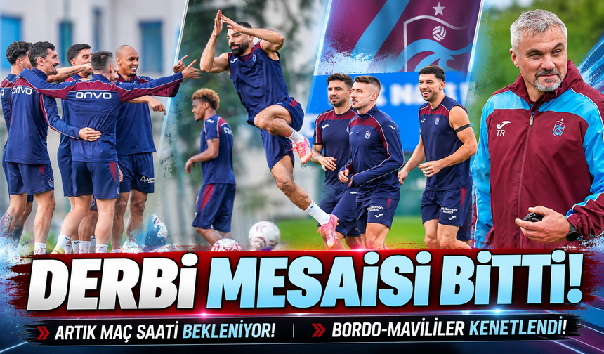 Thomas Reis Yönetimindeki Trabzonspor Beşiktaş Sınavına Hazır!