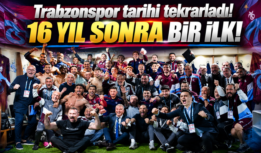 Trabzonspor'dan 16 Yıl Sonra Gelen Dört Gollü Deplasman Performansı