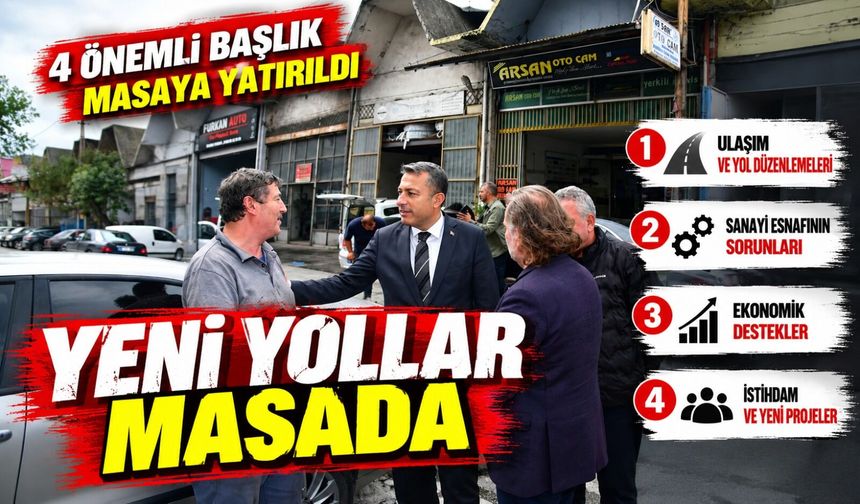 Trabzon sanayisi için önemli görüşme: Ulaşım ve altyapı sorunları gündemde