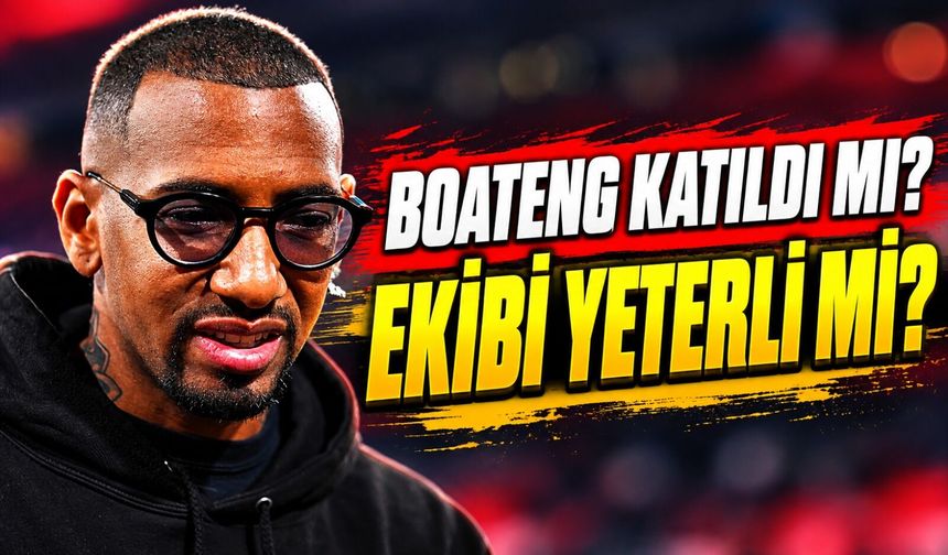 Trabzonspor’da Yeni Teknik Kadro Belli Oldu: Boateng de Ekibe Katıldı