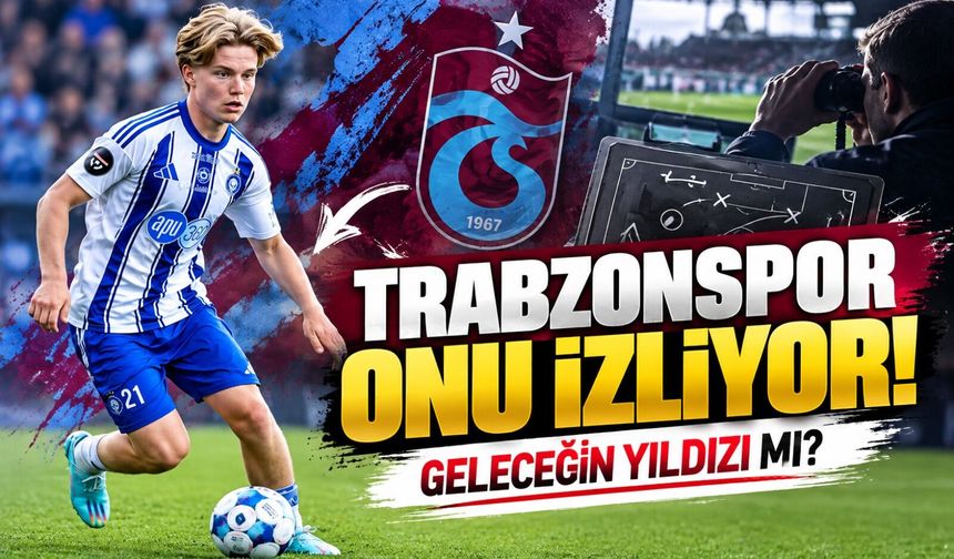 Trabzonspor'un Yeni Transfer Hedefi Ortaya Çıktı! HJK Helsinki'nin Genç Yeteneği