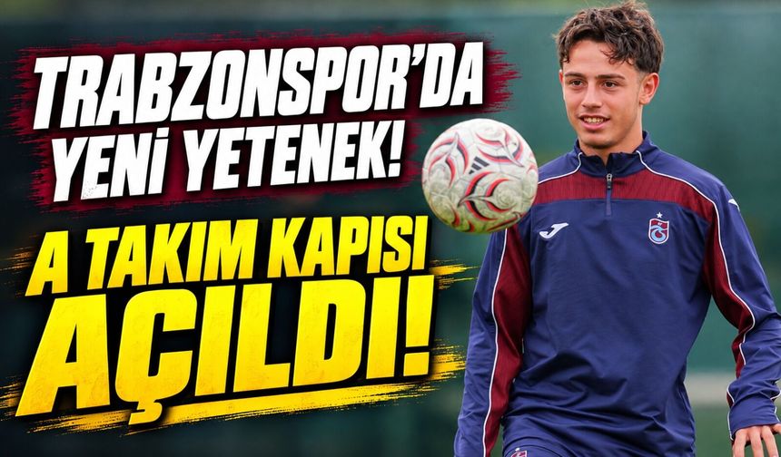 Trabzonspor'un Altyapısından Yeni Yıldız Geliyor! Muhterem Eren Türk Dikkat Çekti