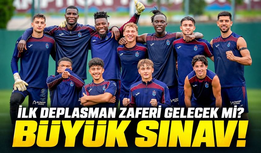 Trabzonspor Samsunspor Deplasmanına Kilitlendi! Reis'ten Hücum Talimatı