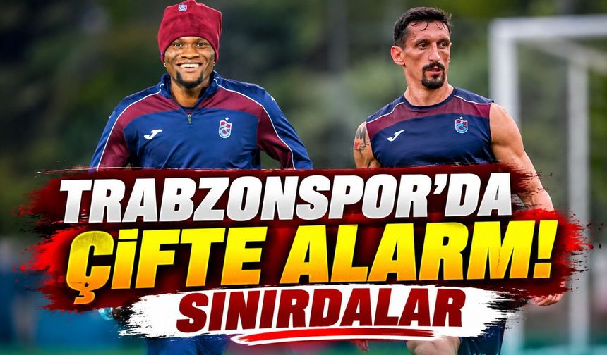 Trabzonspor'da Samsunspor Maçı Öncesi Kart Alarmı! İki Stoper İçin Kritik Uyarı