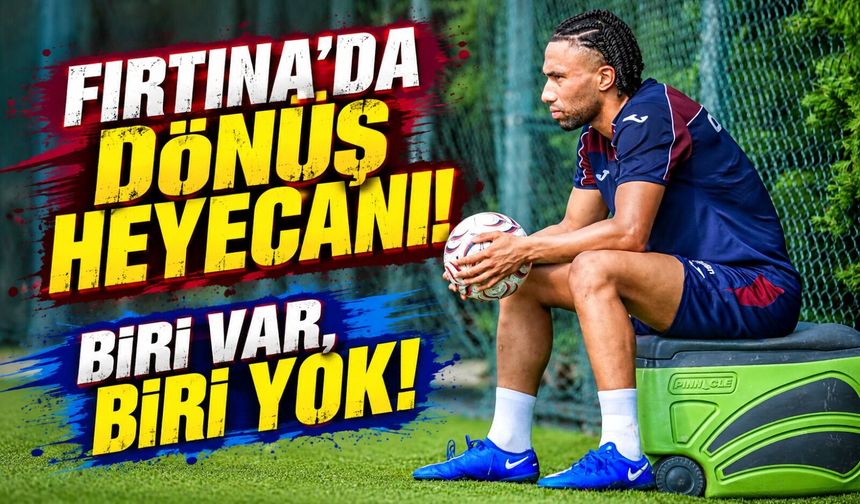Trabzonspor'da Sakatlıktan Dönen İki Yıldız İçin Karar Verildi! Biri Kadroda, Diğeri Dışarıda