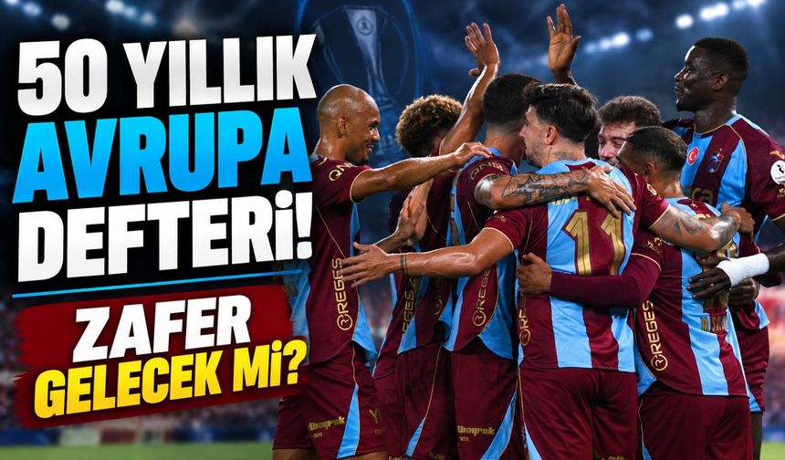Trabzonspor'un Avrupa Karnesi Ortaya Çıktı! 157 Maçta Çarpıcı İstatistik