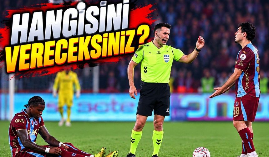 Trabzonspor'un Beşiktaş Maçında Agbadou Pozisyonu Olay Oldu: VAR Neden Çağırmadı?