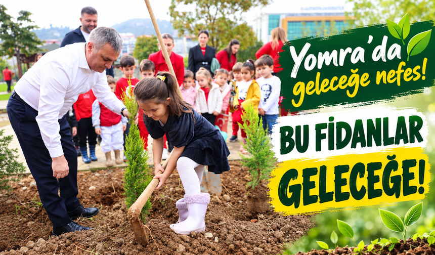 Yomra'da Çocukların Bu Hareketi Geleceğe Umut Oldu! Başkan Bıyık da Yanlarındaydı