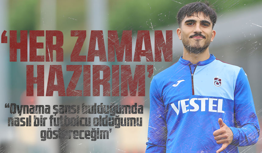 Umut Güneş sırasını bekliyor Taka Gazete Trabzon Haber Karadeniz