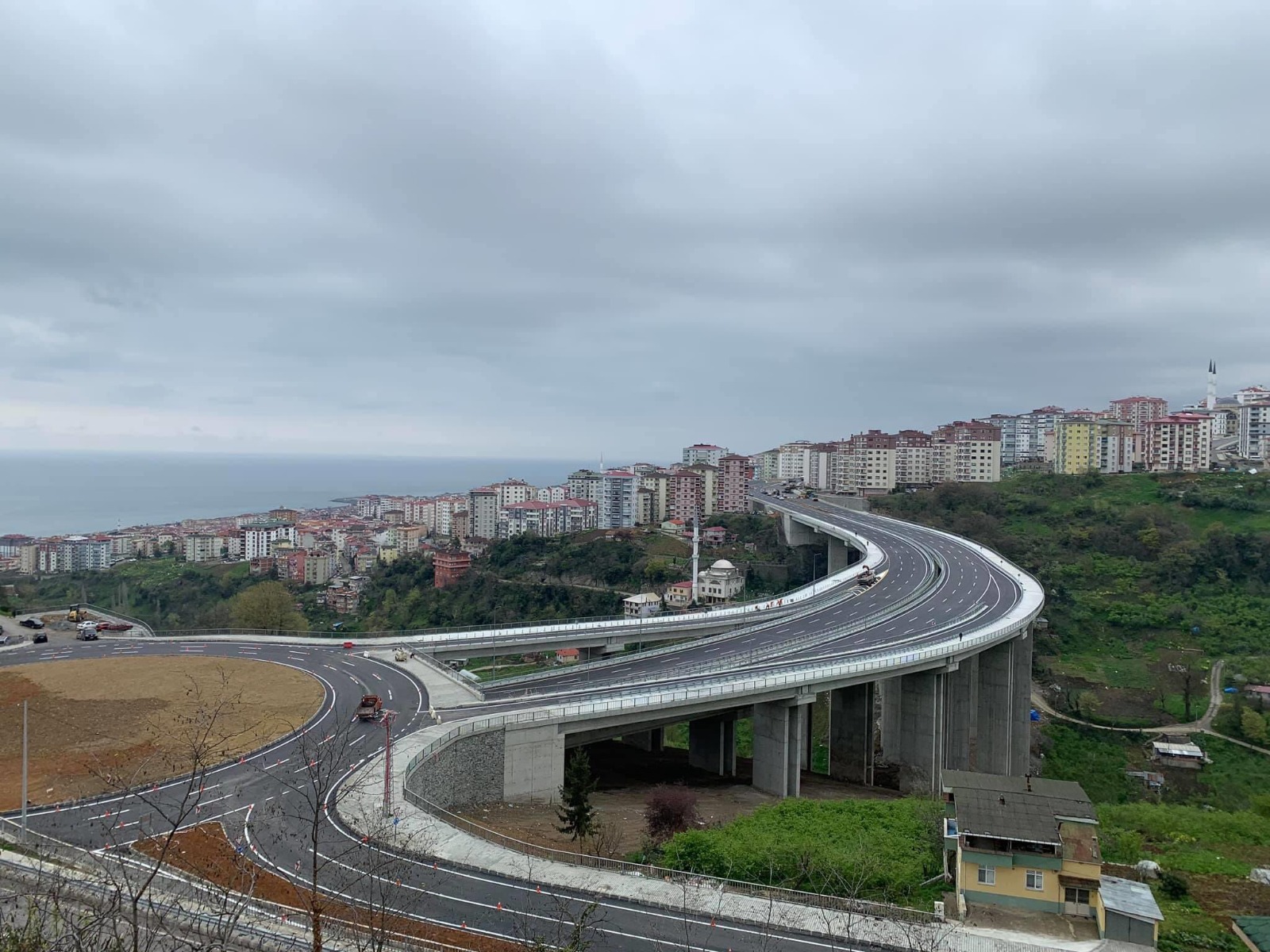 Boztepe Tünelinden Bakış - Taka Gazete - Trabzon Haber - Karadeniz Haber