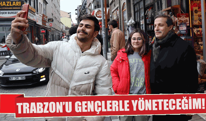İYİ Parti Trabzon Büyükşehir Belediye Başkan Adayı Opr. Dr. Muhammet Erkan, "Gençlerle Trabzon'u Yönetmek"