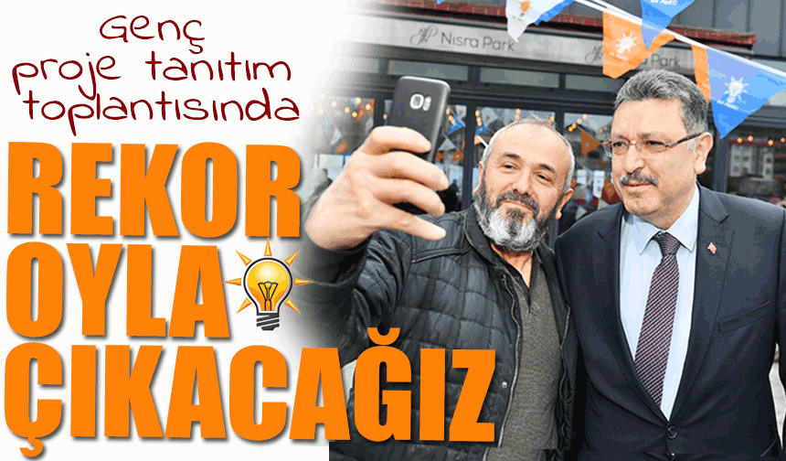 AK Parti Trabzon Büyükşehir Belediye Başkan Adayı Ahmet Metin Genç, Arsin İlçesi Proje Tanıtım Toplantısında