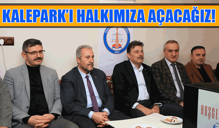 AK Parti Ortahisar Belediye Başkan Adayı Ergin Aydın, Trabzon Kent Konseyi'nde İstişareye Önem Veriyor