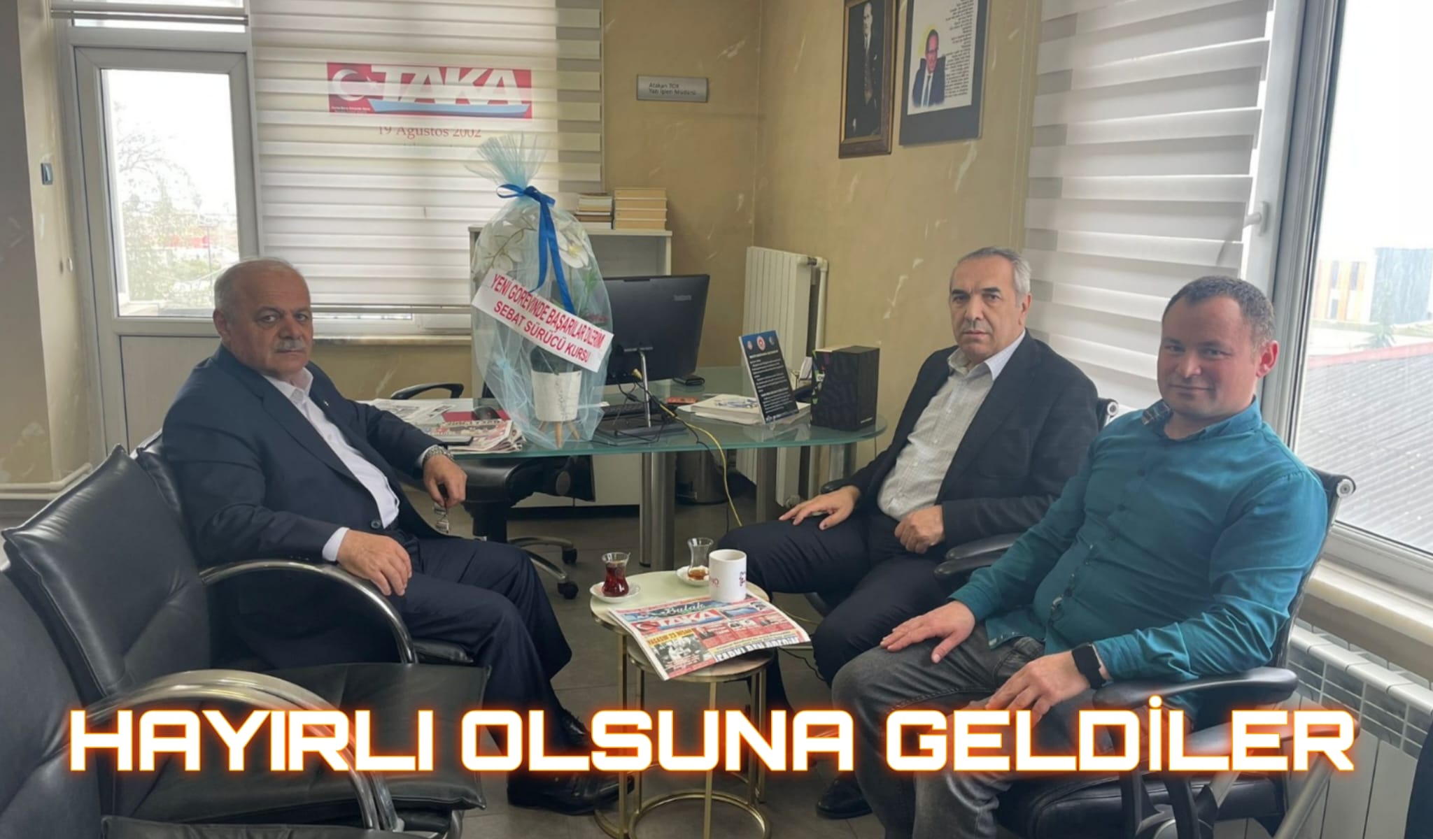 TAKA Gazetesi Sorumlu Yazı İşleri Müdürlüğü Görevinde Hayırlı Olsun ...