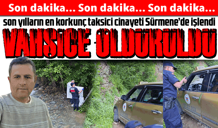 Trabzon'da Taksi Şoförünün Ölümü: Sanığa Hapis Cezası