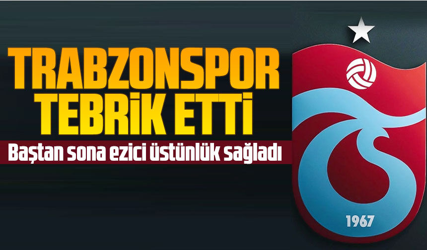 Trabzonspor’s Unique Congratulatory Message to Basketball Team After OGM Ormanspor Victory – Taka Newspaper – Trabzon Haber