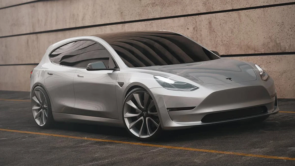 Tesla Model Q Concept 001