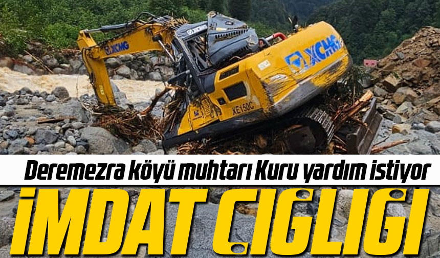 Rize’de Sel ve Heyelan Köyleri Vurdu: Deremezra’da Hayat Durma Noktasında