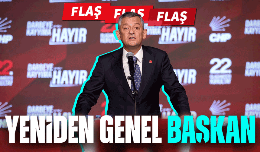 CHP’de Olağanüstü Kurultay Gölgesinde Seçim: Özgür Özel Yeniden Genel Başkan