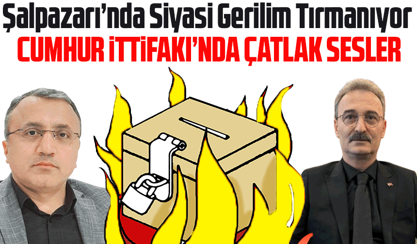 Şalpazarı’nda Siyasi Gerilim Tırmanıyor: Nevzat Çabuk’un Uyarısına Başkan Kurukız’tan Sert Yanıt
